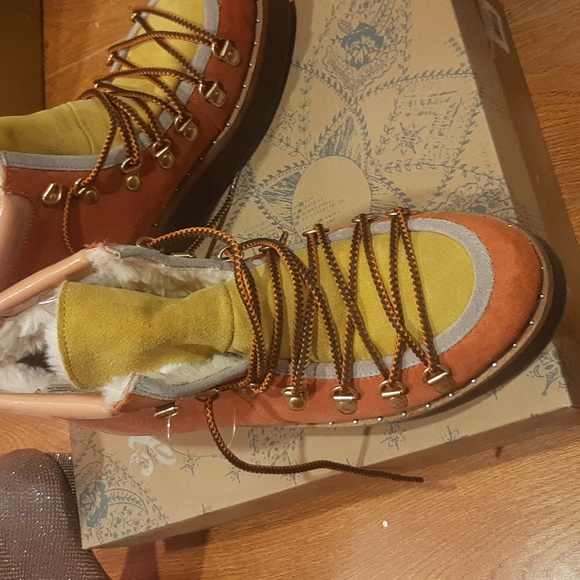 Free People platform Durango multi colored boots - Picture 3 of 10